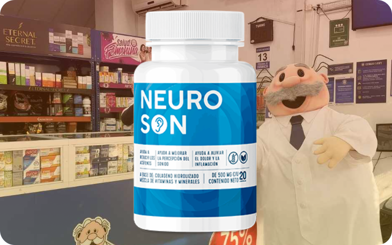 Neuroson — suplemento auditivo no disponible en Farmacias Similares